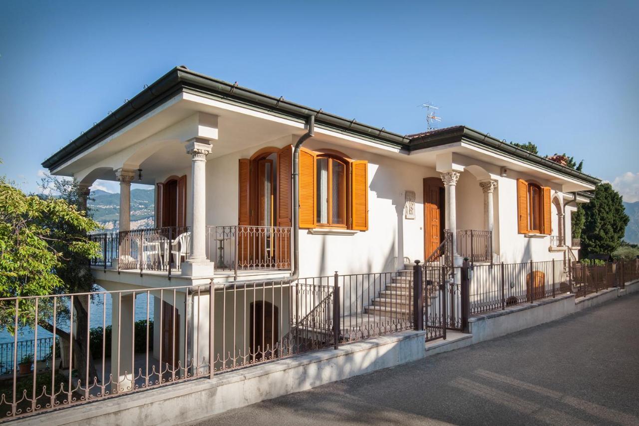 Villa Francesca-Grande Appartamento In Riva Al Lago Brenzone sul Garda Exteriör bild