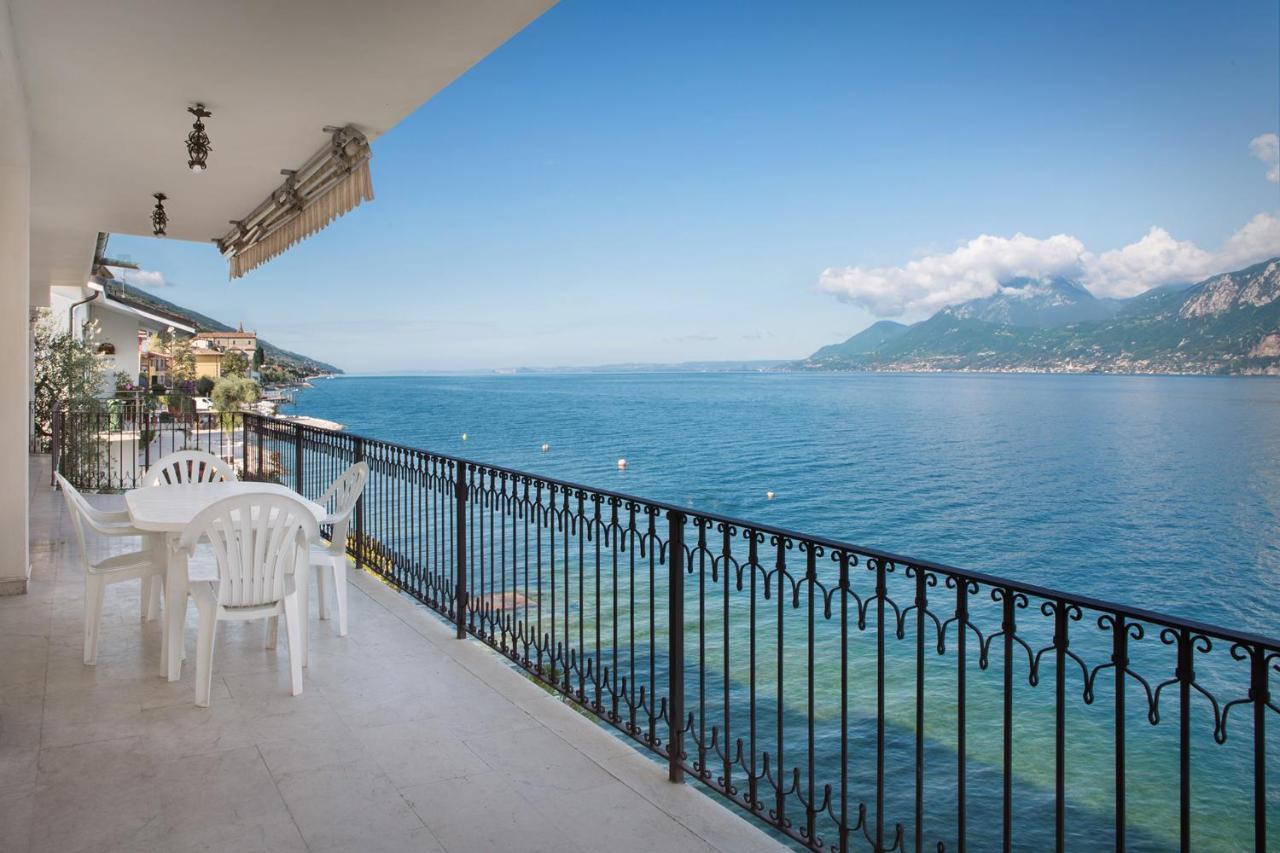 Villa Francesca-Grande Appartamento In Riva Al Lago Brenzone sul Garda Exteriör bild